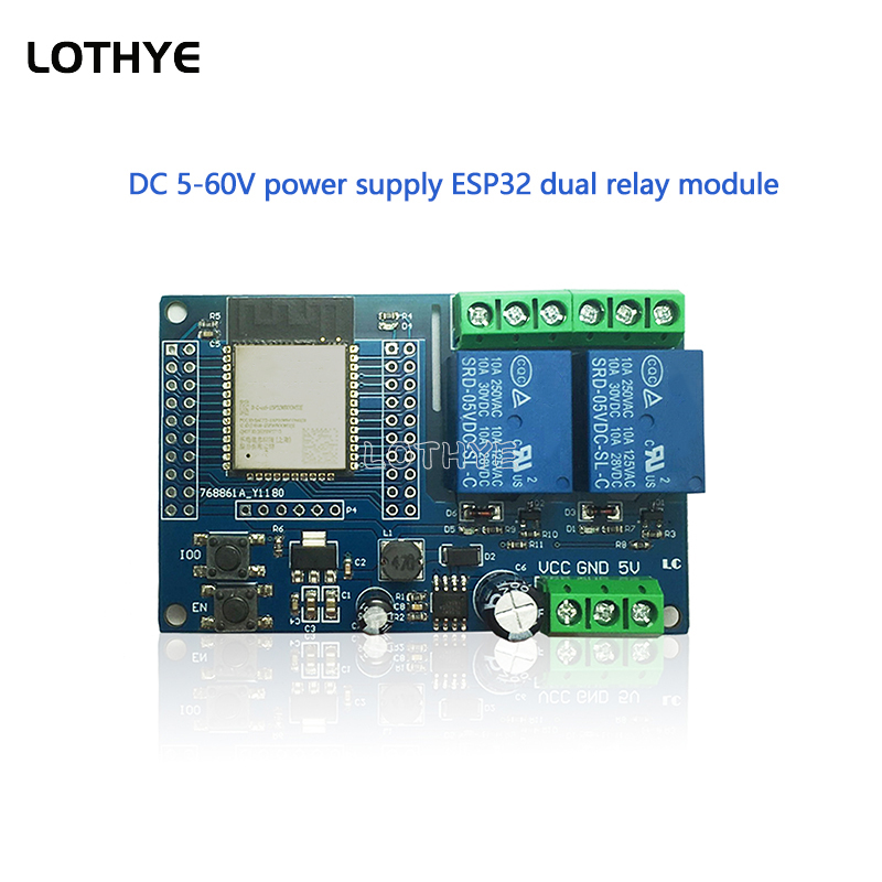 Esp32 Wifi Bluetooth Module - ESP32 Dual-Kanal WLAN Bluetooth Relaismodul Sekundäres