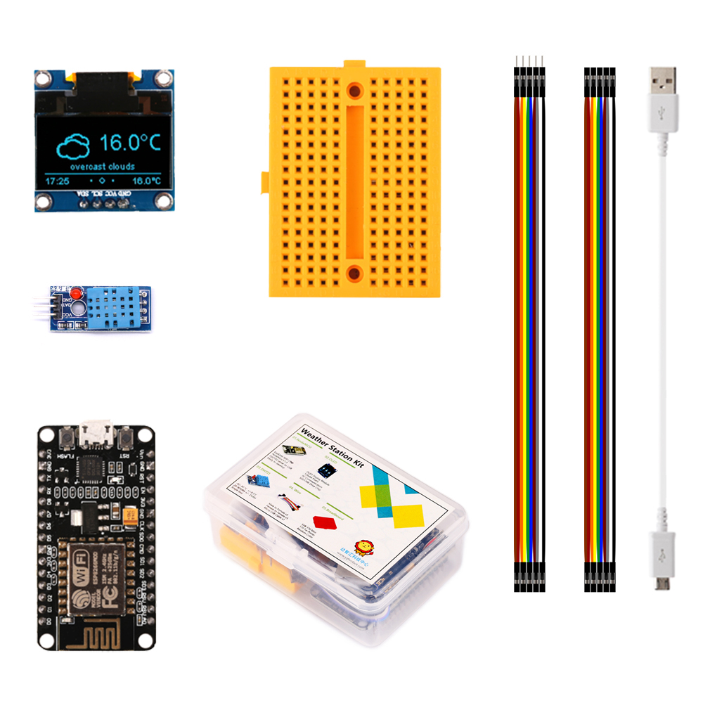 Esp8266 - ESP8266 Wetter Station DIY Kit mit