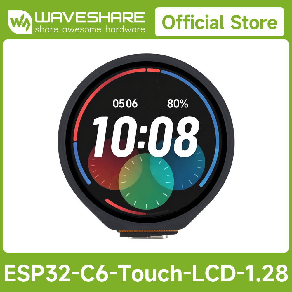 Esp32 C6 - ESP32-C6 1,28-Zoll Touch-LCD-Display Entwicklungsboard, 240 ×