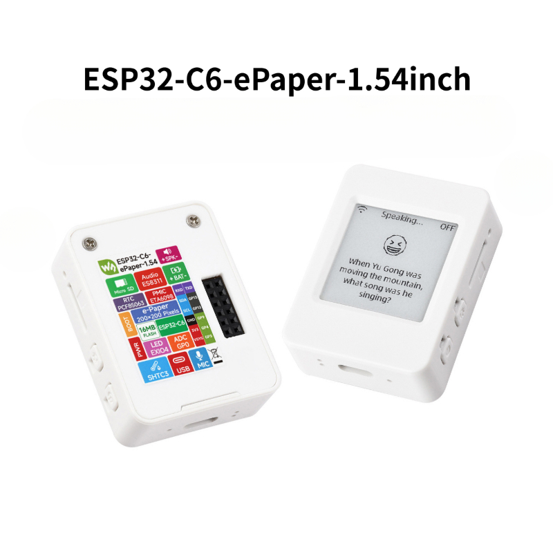 Esp32 C6 - Waveshare ESP32-C6-ePaper 1,54 Zoll e-Paper AIoT