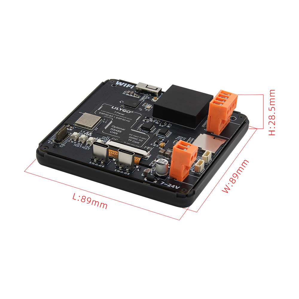 Esp32 H2 - T-Panel-S3 4,0-Zoll-TFT-LCD ESP32-S3 ESP32-H2 Dual-MCU-Entwicklungsboard mit