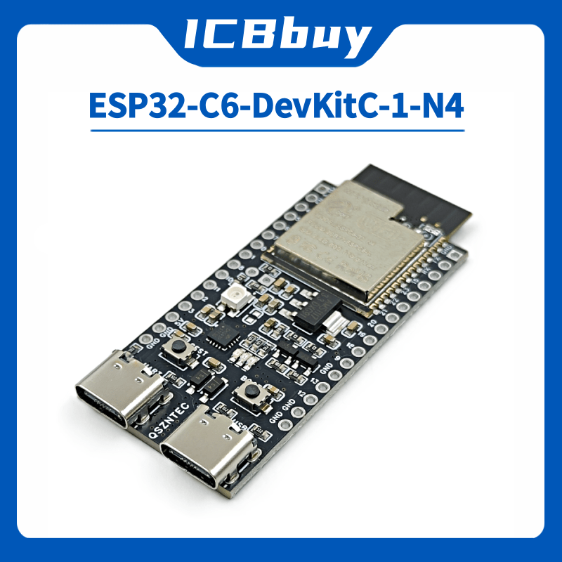 Esp32 Devkit - ESP32-C6-DevKitC-1 ESP32-C6 Kernplatine WIFI6 BLE Zigbee