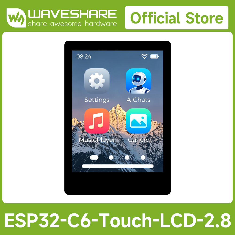 Waveshare ESP32-C6 2,8-Zoll-IP – Esp32 Uart Module Bewertung und Preis