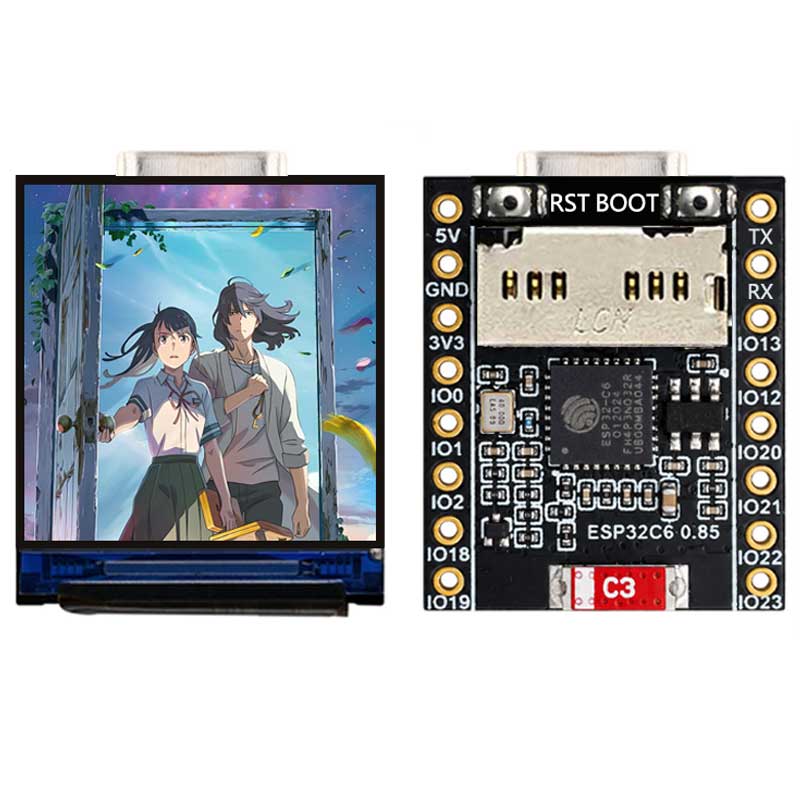 ESP32 C6 0,85 Zoll 128X128 IPS – Esp32 Wifi Bluetooth Module Bewertung und Preis