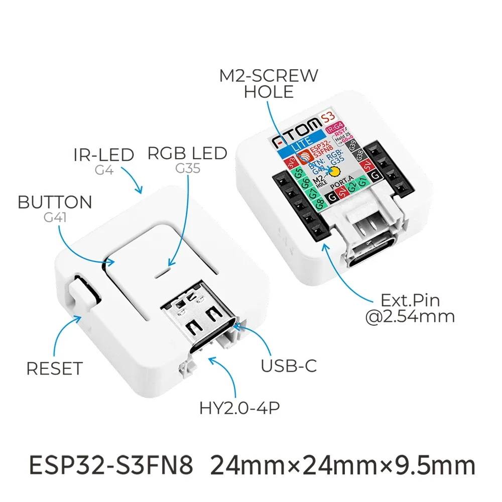M5Stack AtomS3-Lite ESP32-S3 E – Esp32 Wifi Bluetooth Module Bewertung und Preis