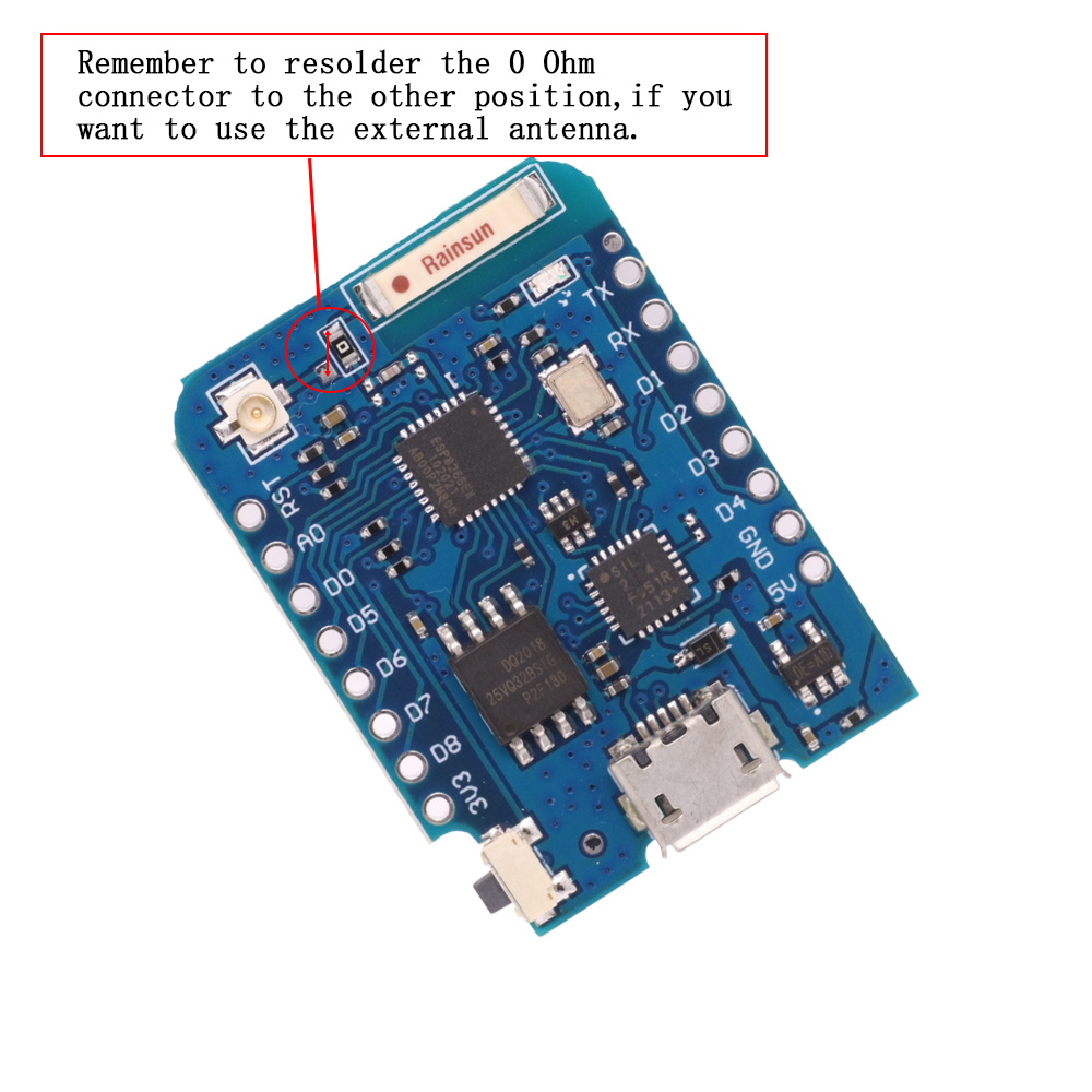 WeMos D1 Mini Pro V3.0 NodeMcu – Esp8266 Nodemcu Bewertung und Preis