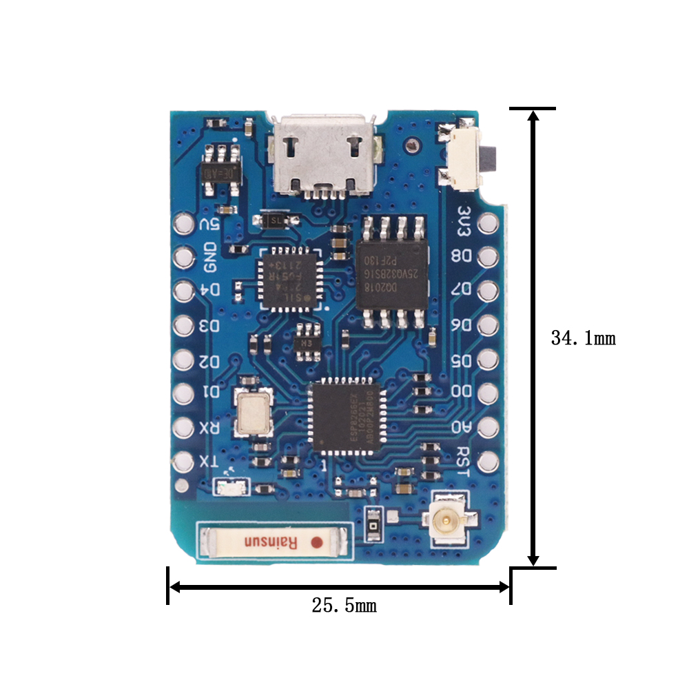 WeMos D1 Mini Pro V3.0 NodeMcu – Esp8266 Nodemcu Bewertung und Preis