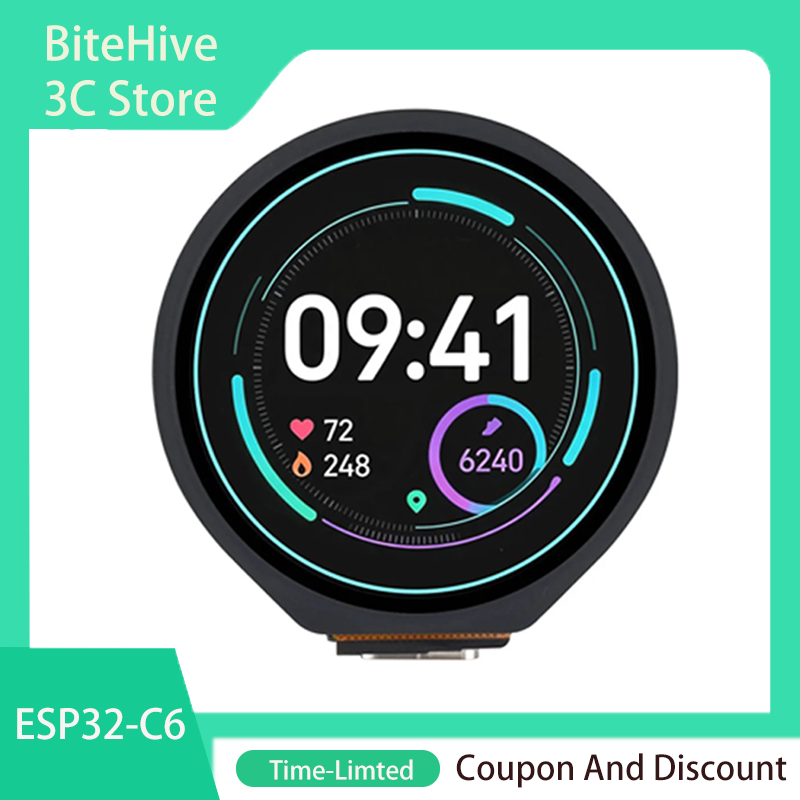 Waveshare ESP32-C6 1,28 Zoll L – Esp32 C6 Bewertung und Preis