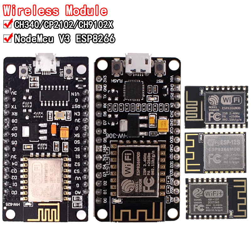 Drahtloses Modul CH340/CP2102/ – Esp8266 Nodemcu Bewertung und Preis