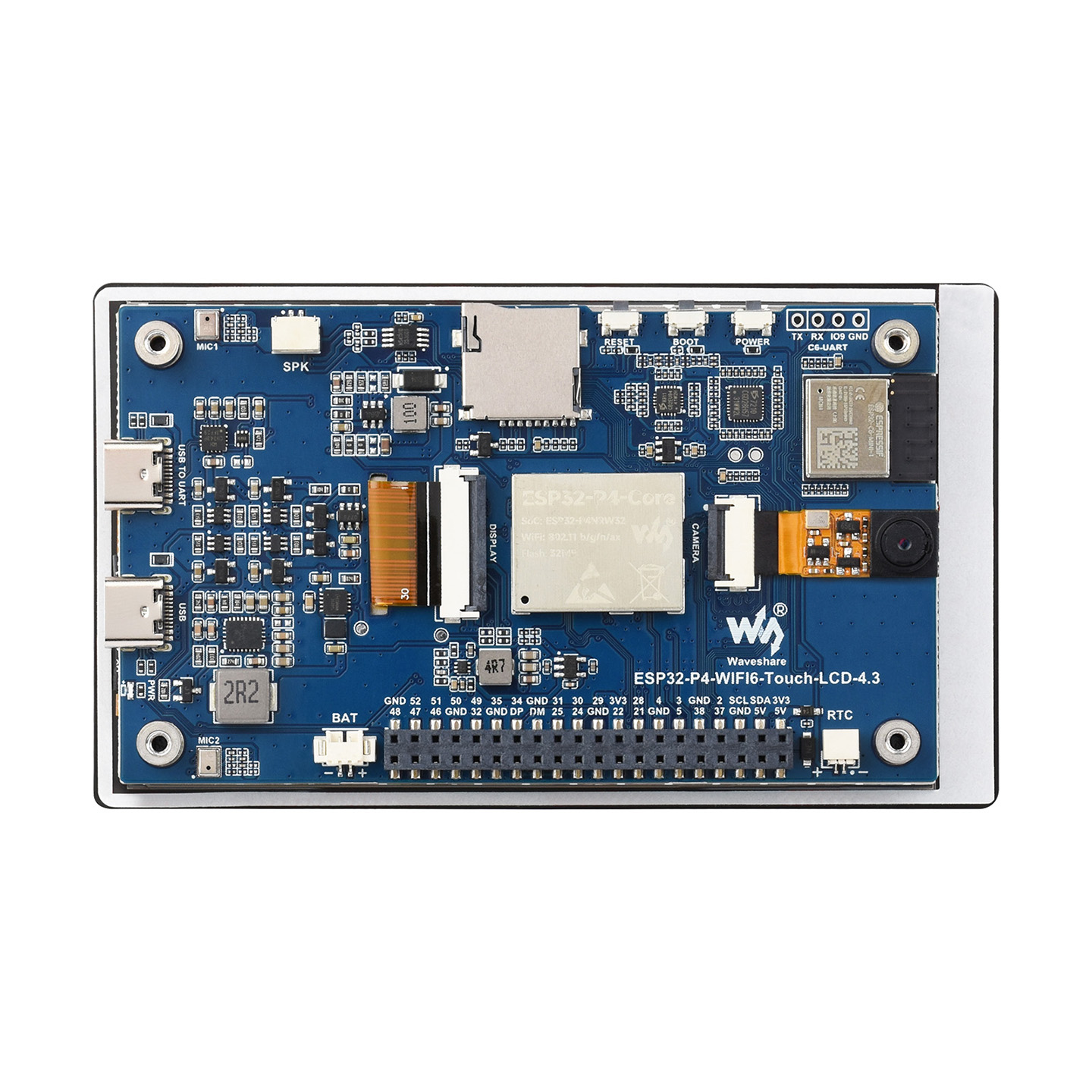 Waveshare ESP32-P4-WIFI6 4,3-Z – Esp32 Uart Module Bewertung und Preis